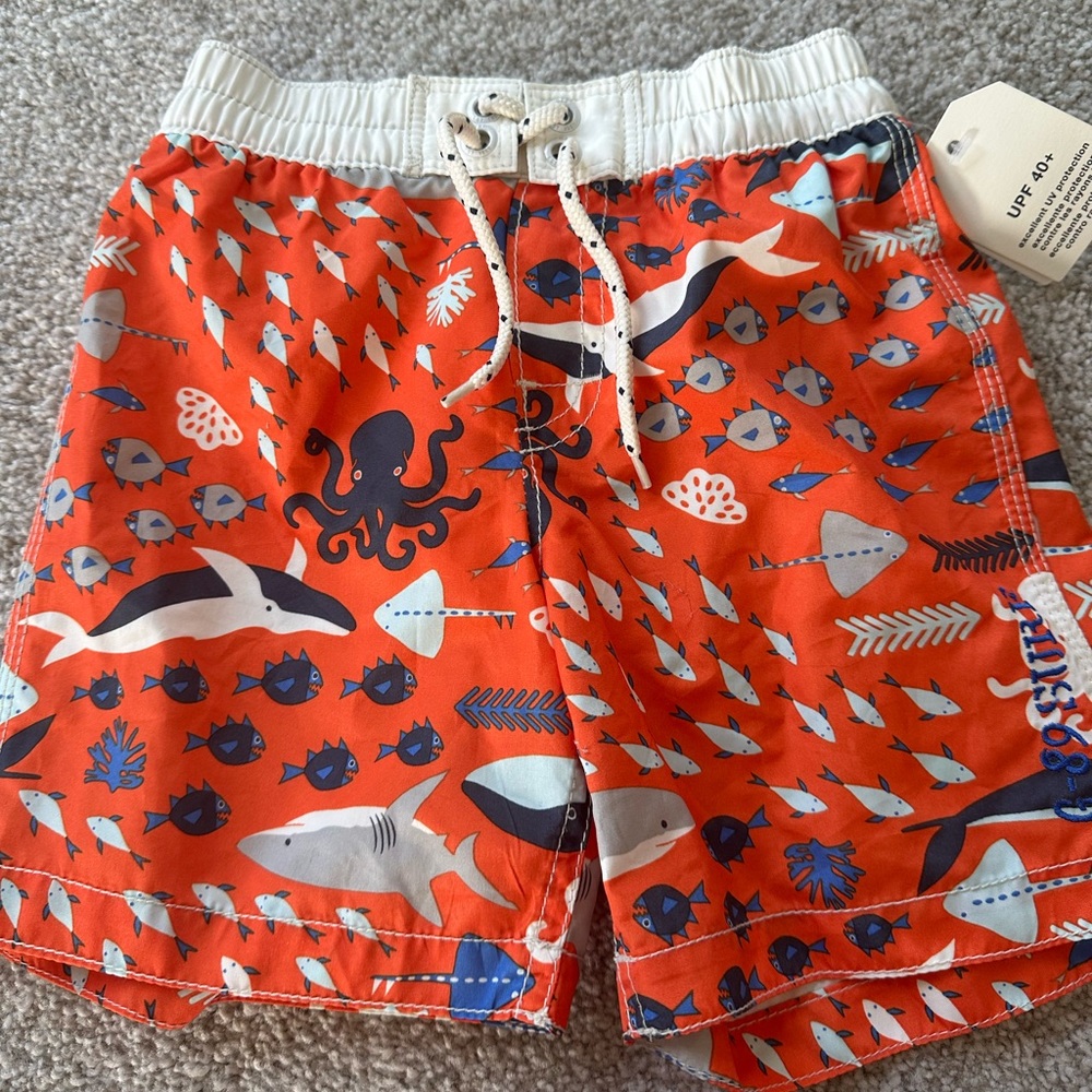 Under the sea NWT baby gap bathing suit 2T
